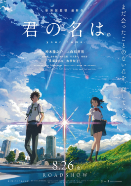 learn japanese from anime level hard kimi no na wa movie via wikimedia commons